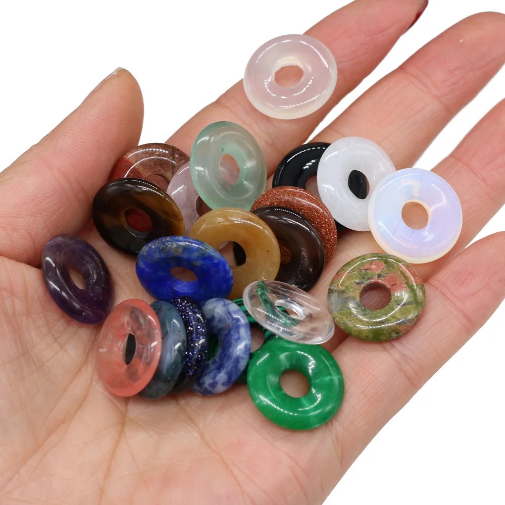 2021 New Natural Stone Opal Malachite Branelli Allentati Per Artigianato Fatto A Mano Gioielli Che Fanno Accessori Braccialetto Collana Fai Da Te