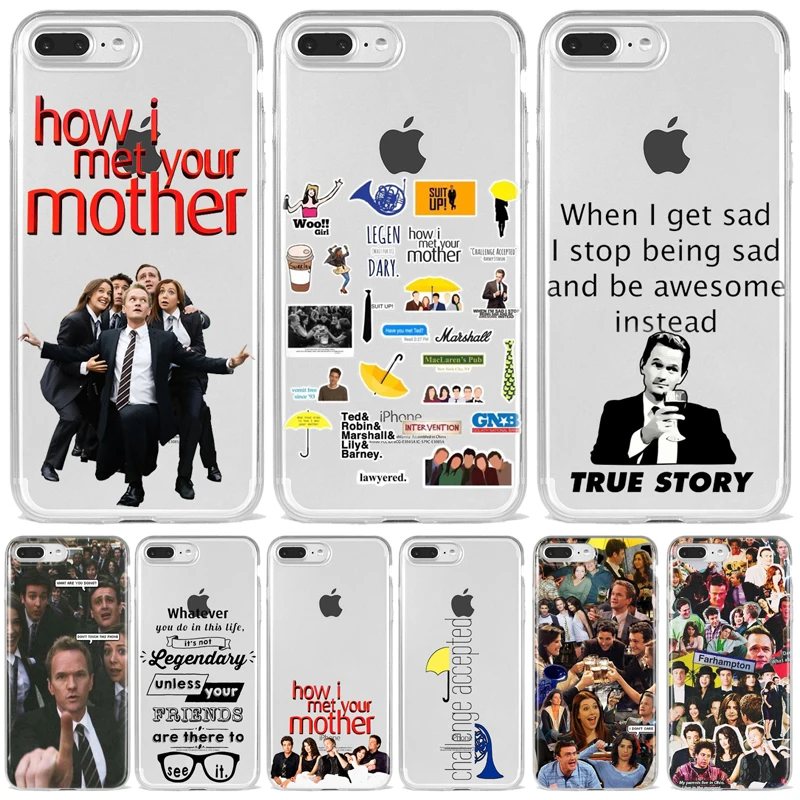 Чехол для мобильного телефона America sitcom how i met your mother himym с цитатой iPhone 8 7 6S Plus X 1112Mini