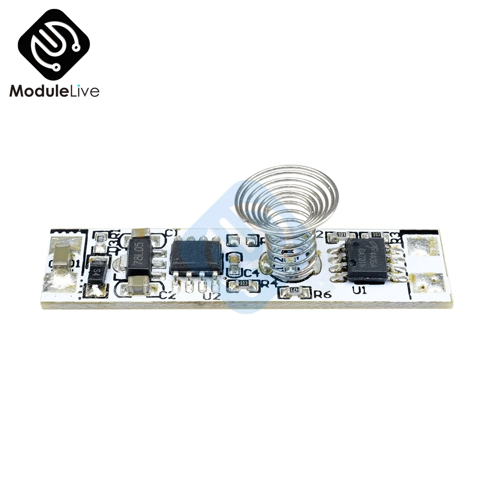 9V-24V 30W 3A Touch Switch Capacitive Sensor Module LED Dimming Control Lamps Active Components Three Mode Hard Light Controller