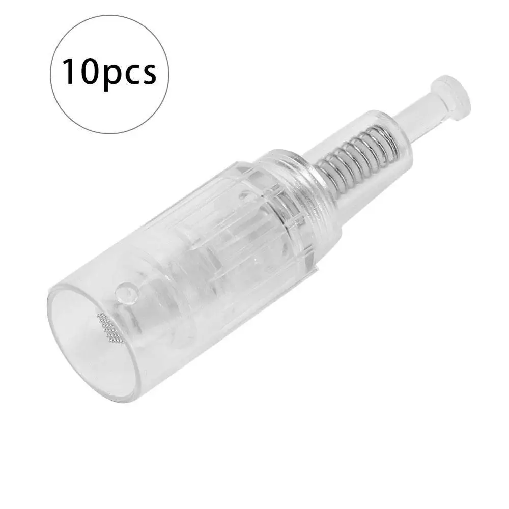 Spiral Nano Needle 10 шт. Сменные винтовые картриджи для тату-ручки микро иглы 7 pin/12 pin/36 pin/nano Micro Nano Иглы для татуировки - Габаритные размеры: Spiral Nano Needle