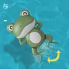 3 Packs Swimming Frog Bath Toys for 0 12 Months Baby Wind-up Floating Animals Frog Bathtub Water Toys Preschool Toddler Pool Toy 2
