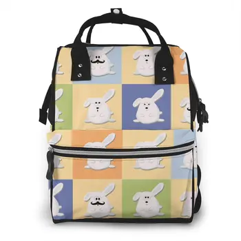 

Bunnies With Different Baby Nappy Changing Diaper Mummy Bag Maternity Backpack Bags Stroller Baby Care Waterproof Backpack