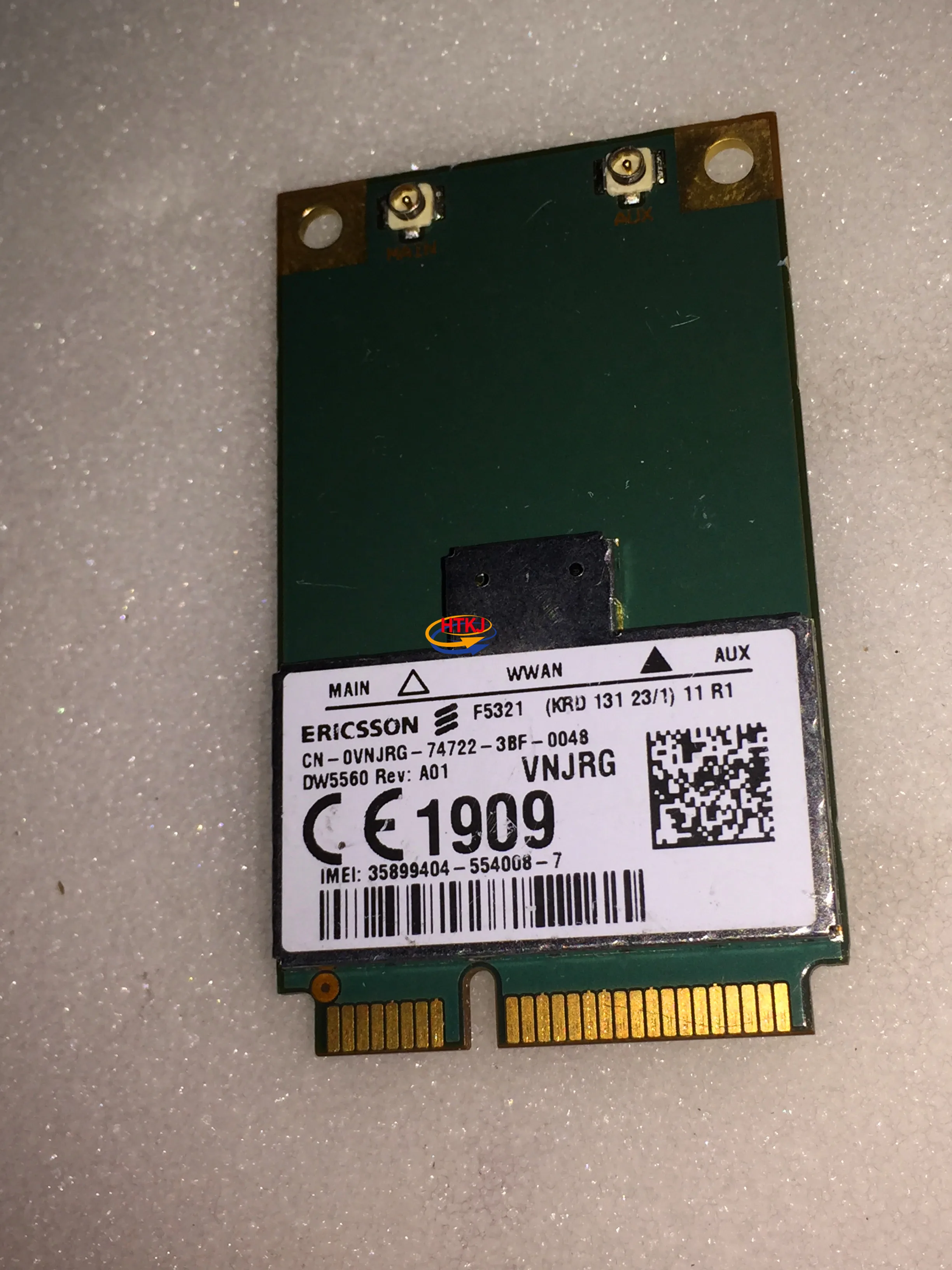 Оригинальный VNJRG для Dell Wireless 5560 (DW5560) Mini-PCI Express мобильная широкополосная карта WWAN