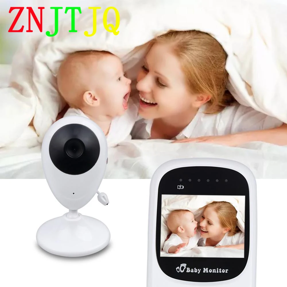 

Wireles Video Color Intercom Baby Monitor 2.4Inch High Resolution Night Vision Temperature Monitoring Baby Nanny Security Camera