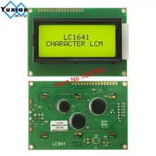 С ЖК-дисплеем 16*4 1604 ЖК-дисплей модуль зеленый LC1641 вместо ST7066 HD44780 WH1604A PC1604-A LMB164A AC164A