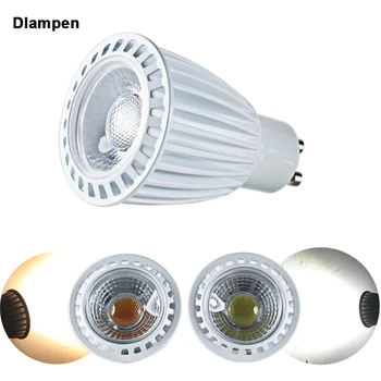 通販 ランパラ Led スポットライトスーパー Cob 9 ワット MR16 区 10 アルミ電球スポットガーゼ天井ダウンライト照明 GU10 12v 24v エネルギー節約ランプ