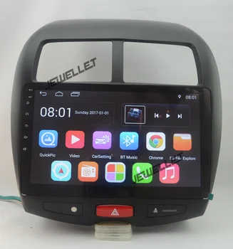 

10.1" rotate vertical screen octa core android 8.1 Car GPS radio Navigation for Mitsubishi ASX 1080P