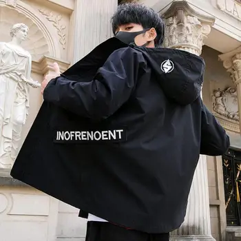 

Men High Quality Japanese Trend Jackets Male New Style Casual Coat Loose Jacket Spring Autumn Outwear Homme Fashion Tops