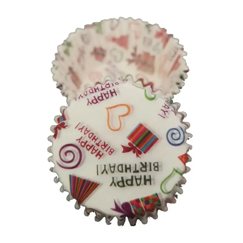 100 шт. обертки для булочек, кексов Бумага чашки Чехлы домашняя кухня Выпечка DIY Инструменты для украшения шоколадом на день рождения свадебные аксессуары