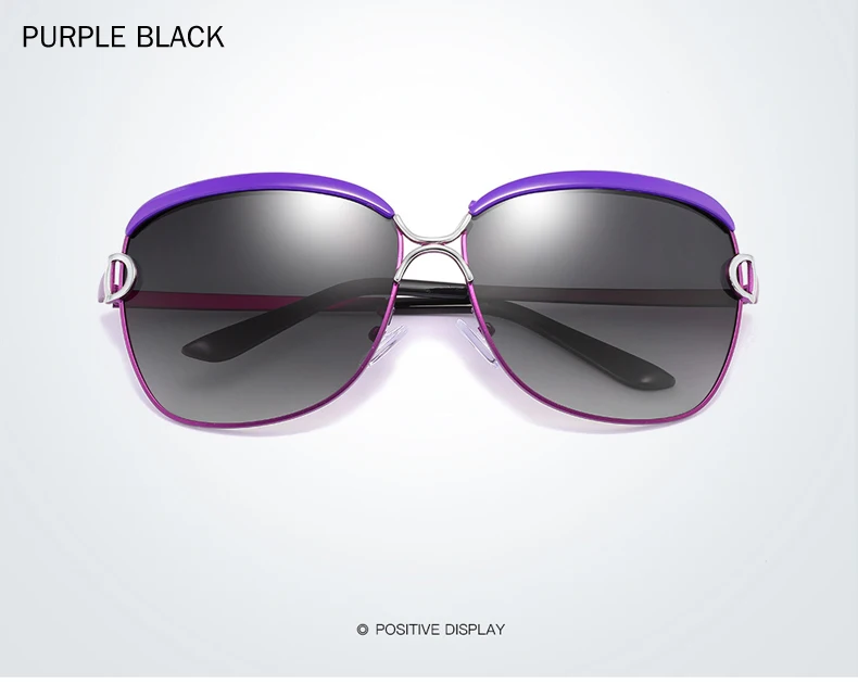 Бензола поляризованных солнцезащитных очков Для женщин фирменного дизайна Винтаж, женские солнцезащитные очки, очки-Выпуклое стекло, большие Дамские очки чехол B6623