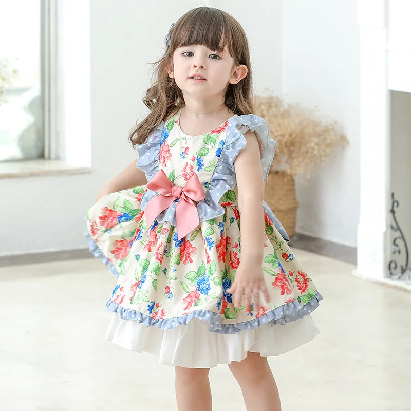 Boutique Toddler Dresses Girls Lace 