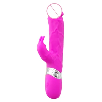 7 Speeds Realistic Dildo Vibrators for Women Rabbit Vibrator Sex Toys, G Spot Vibrator Faloimitator Sex Machine Sex Products 1