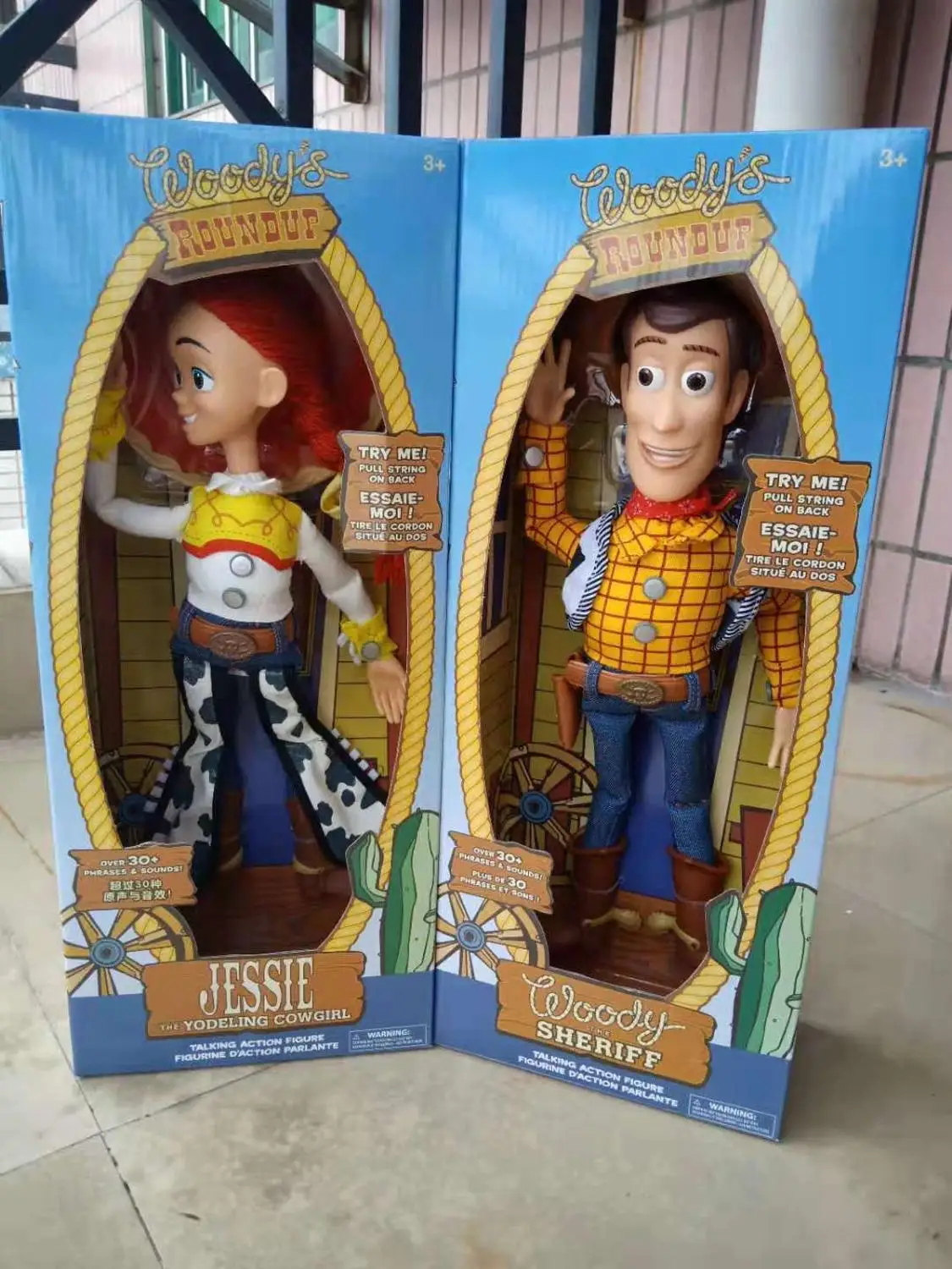 Экшн фигурки Джесси Вуди из Истории 3 говорящие игрушки для детей подарок на