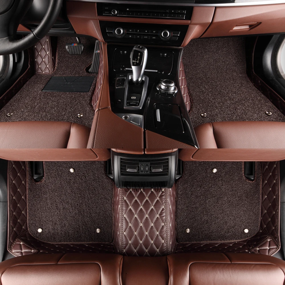 Car floor mats for Audi A6 S6 A4 S4 Allroad Avant A3 A5 A7 A8