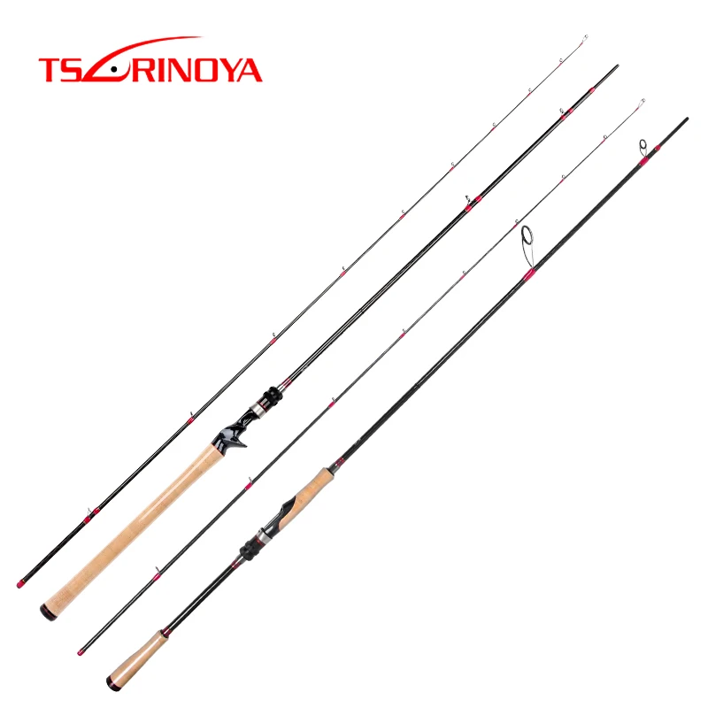 US $140.00 TSURINOYA DEEP ATTACK Spinning Casting Fishing Rod 228247m M ML Power Fast Action High Carbon FUJI Parts Baitcasting Lure Rod