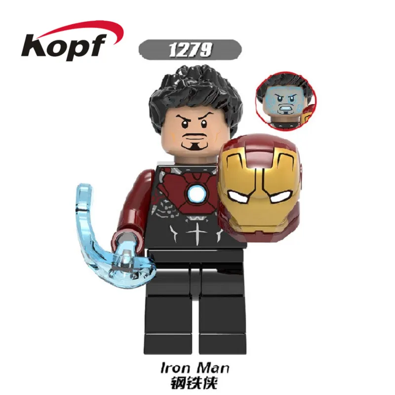 1279 20Pcs No Box 20 шт. строительные блоки Человек-паук фильм далеко от дома кирпичи гидро-человек Питер Паркер загадочные Фигурки игрушки подарок для детей X0249 - Цвет: 1279 20Pcs No Box