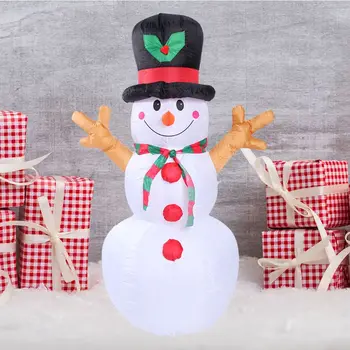 

1.6M Inflatable Film Christmas Snowman Props Christmas Home Garden Party Decor