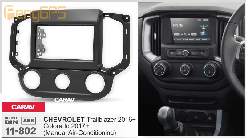 11-802 Высокое качество радио фасции Для CHEVROLET Trailblazer+; Colorado стерео фасции Dash CD отделка установочный комплект