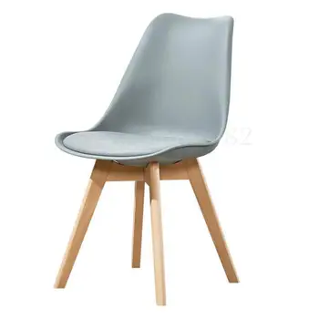 

Nordic chair simple modern back chair negotiating desk chair ins net red stool wooden dining chair home