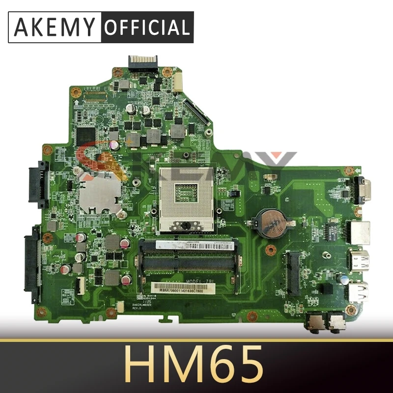 Материнская плата Akemy для ноутбука ACER Aspire 5749 5349 HM65 материнская MBRR7060011 DA0ZRLMB6D0 |