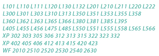 l310, l350, l355, l362, l365, l366, l455,