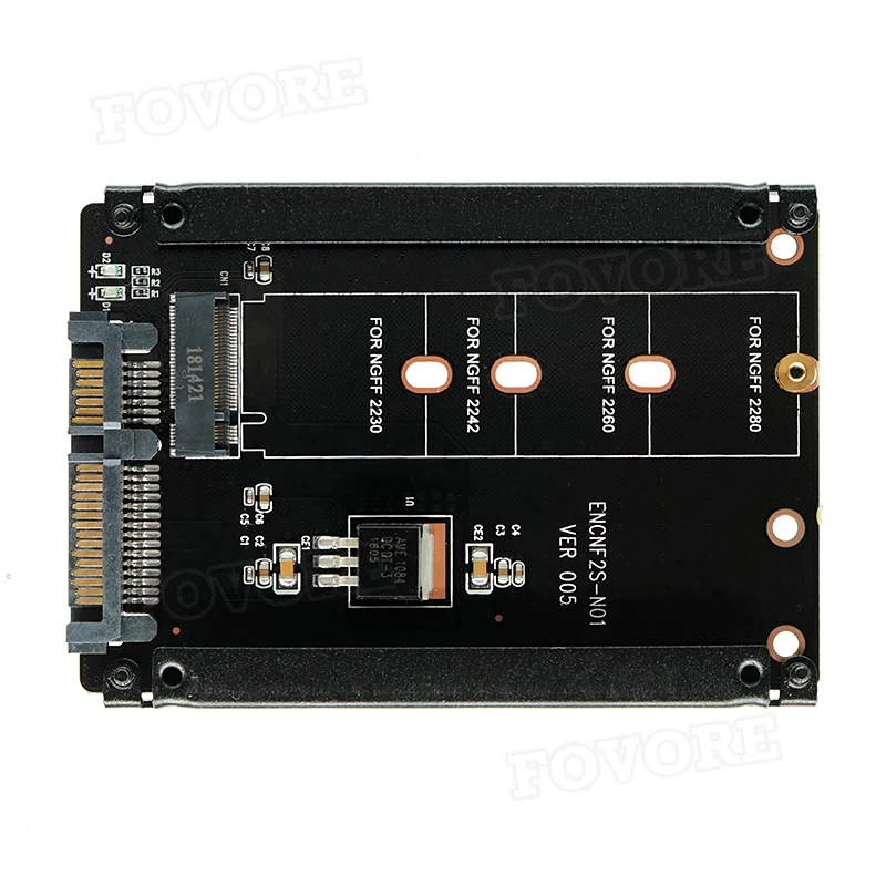 Адаптер M.2 SSD M2 SATA адаптер NGFF key b конвертер в 2 5 6 ГБ/сек. карта разъема питания с