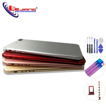 

Back Battery Cover For iPhone 7G 7 Plus Housing Battery Door Back Case Middle Frame Chassis Replacement repair parts