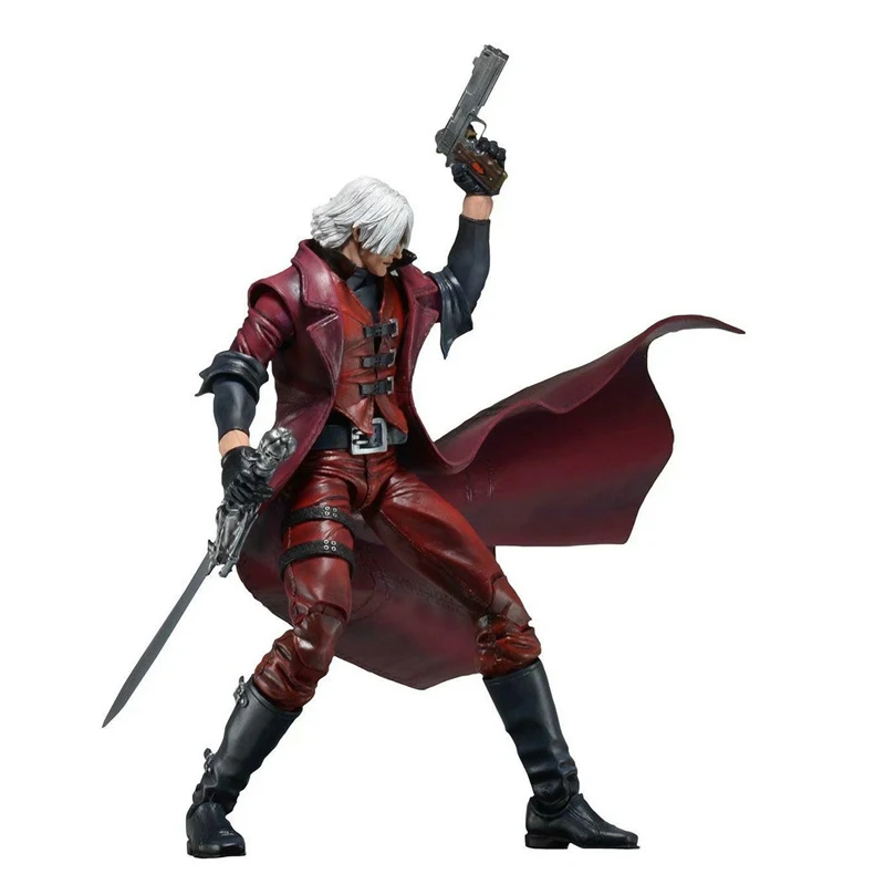 NECA 7 дюймовая экшн фигурка дьявола Мэй Плач сын Данте Спартанский ПВХ Модель