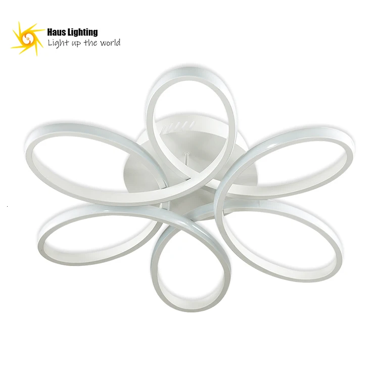 

American Acrylic Living Room Simple Modern European Household Bedroom Lights Creative Restaurant Ceiling Light scandinavian