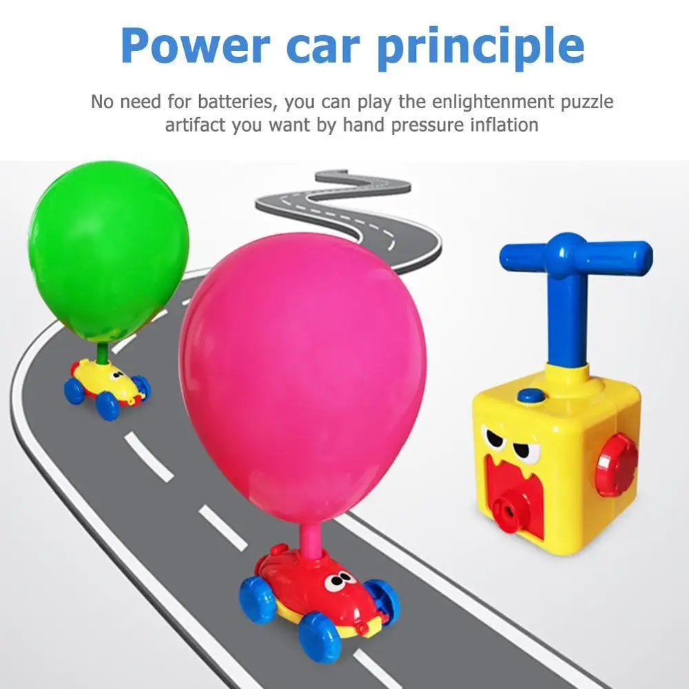 2020 Upgraded astronaut flying weather ball & inertial balloon powered car Kids 