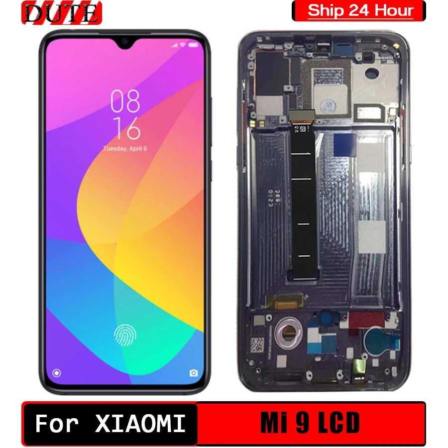 Оригинальный ЖК дисплей AMOLED 6 39 дюйма для xiaomi Mi 9 Mi9 с сенсорным экраном и