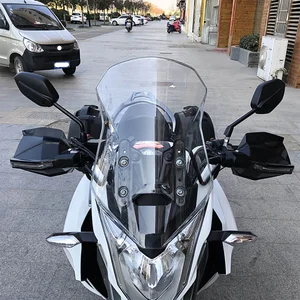 Image 5 - Motorcycle Handguards Windproof Proguard System Guard Gear Signal Lamp For Honda Nc700 Nc750X Nc750D Cb1300 Cb400 Cbr650 Cb500X
