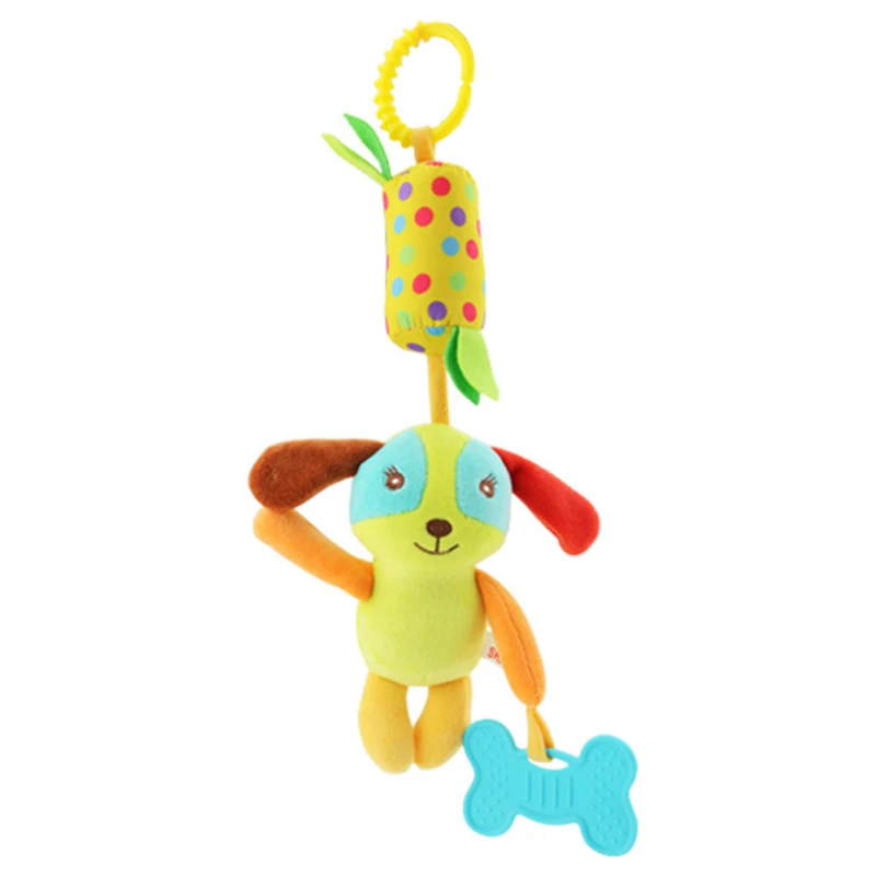 Jouet Suspendu Bébé En Peluche - Carillon D'Activité Pour Poussette, Berceau, Siège Auto, 34 Cm