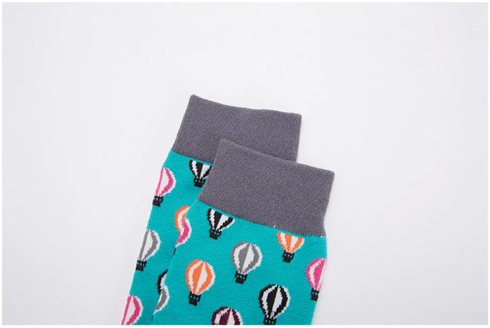 5 пар/компл. мужские Носки хлопковые носки с изображением персонажей забавные skarpetki юбка носок crazy happy толстве длинные носки, calcetines hombre sokken