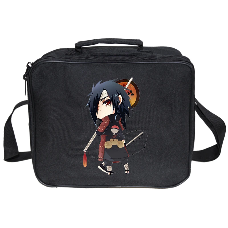 lunch bag 11 Наруто аниме рюкзак для мальчиков девочек детские школьные сумки студенческий рюкзак детский школьный рюкзак с Lunchbag+ ручка сумка Sac A Dos - Цвет: lunch bag 11