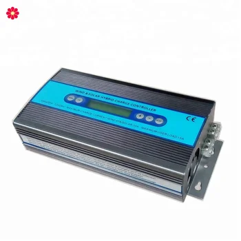 

HOT 1KW Wind Solar Hybrid MPPT Charge Controller 12V 24V