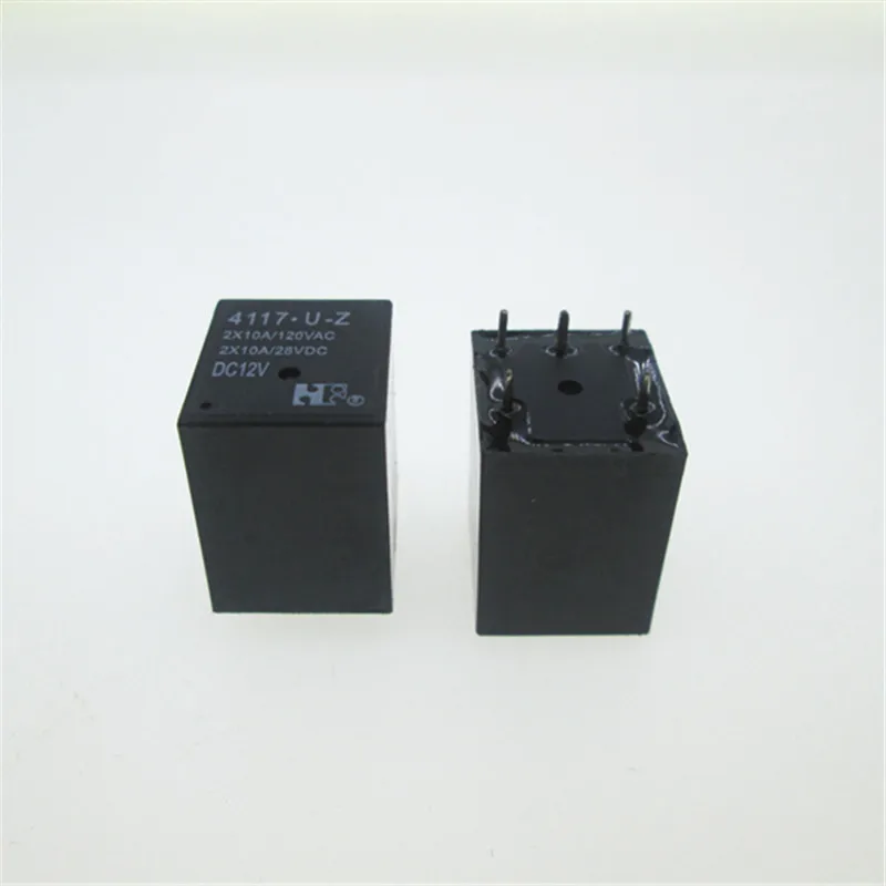Автомобильное реле 12V 4117 U Z DC12V 12VDC 10A 120VAC 5PIN|Реле| |