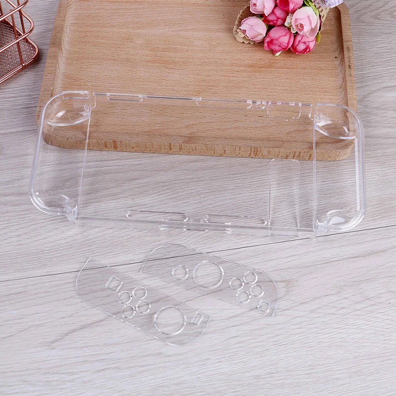 1pc Crystal Slim Back Hard Crystal Split Protective Cover Shell  For Nintendo Switch