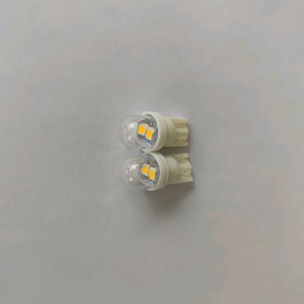 Бесплатная доставка T10 194 #555 2 SMD 3528 Светодиодный Светодиодная лампа постоянного