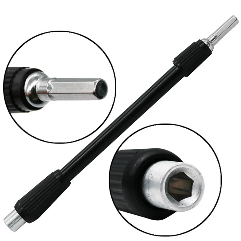 

High Quality Plastic Soft Shaft Electric Drill Charging Station Screwdriver Head Multifunctional Extension Pipe Connecting