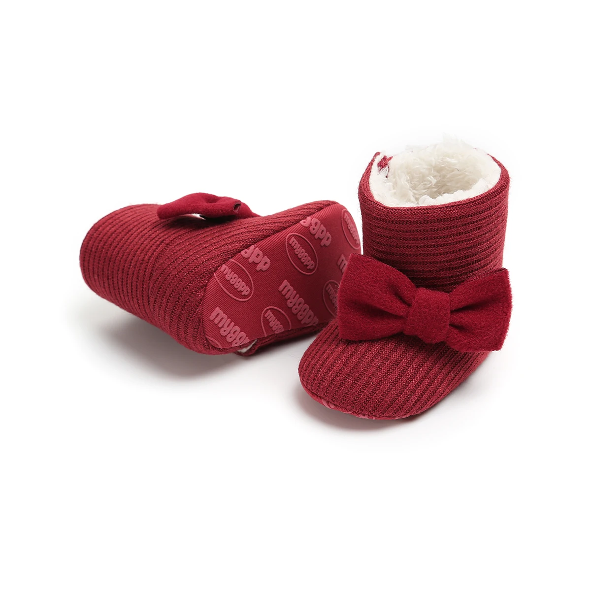 0-18 месяцев; обувь для новорожденных девочек; зимние ботинки с бантом; сезон осень-зима; ботильоны; теплая хлопковая обувь