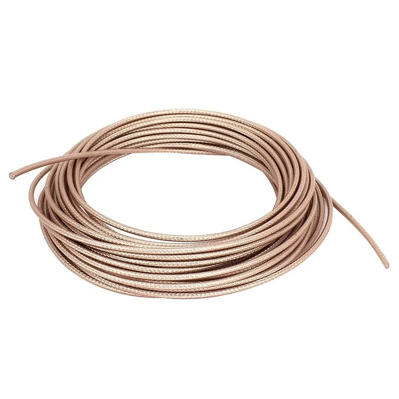 

HHO-RG316 Coax Coaxial Cable Lead Low Loss RF Connector Wire 10M Long