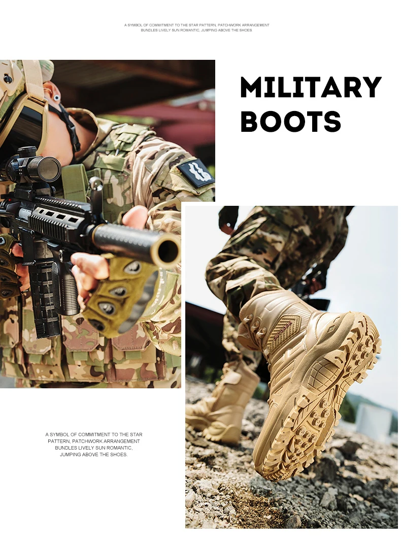 Бренд, уличная походная обувь, мужская обувь для пустыни, высокие военные тактические ботинки, мужские армейские сапоги Militares sapatos masculino