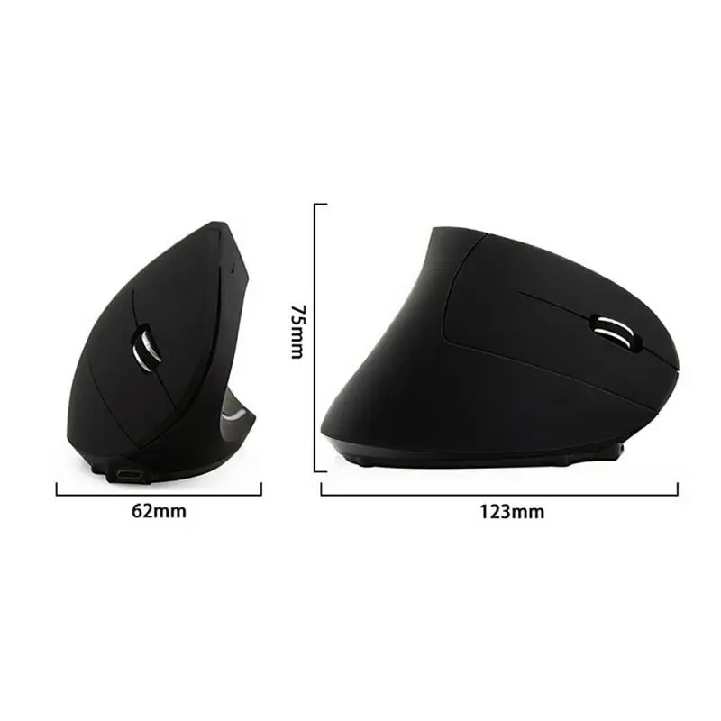 best gaming mouse for large hands Creative Ergonomic Vertical Mouse Home Office Wireless Adjustable Mouse Shark Fin Shape Gamer Mouse For Computer Laptop Mice computer mouse gaming