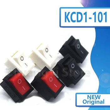 

5pcs 2Pin Snap-in ON/OFF Boat switch water dispenser button switch electronic scale switch KCD1-101 15*21mm 250V 6A 125V 10A