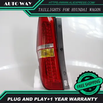 

Car Styling tail lights for Hyundai H-1 Wagon taillights LED Tail Lamp rear trunk lamp cover Hyundai H-1 Wagon taillight