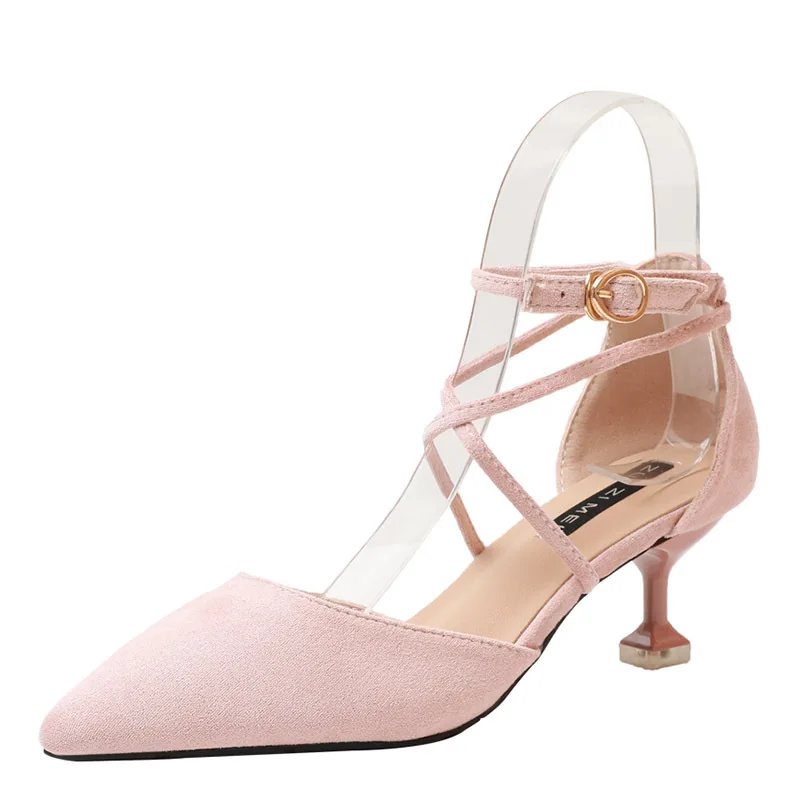 

1121, 1135 Women's Pointed-Toe High Heel Shoes Women's 2019 Spring New Style Thin Heeled Shallow Mouth Single Shoes Fashion WOME