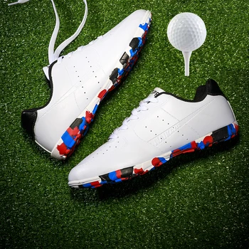 

2020 Golf Shoes Men Spring Summer Outdoor Grass Training Golf Sneakers Anti Slip Sport Shoes for Golfer Men Athletic Sneakers