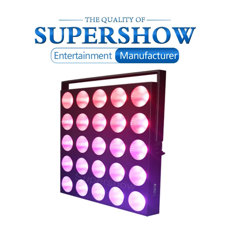 10w RGBW 4in1 5x5 светодиодный DMX Матрица Панель светильник с новой уникальной