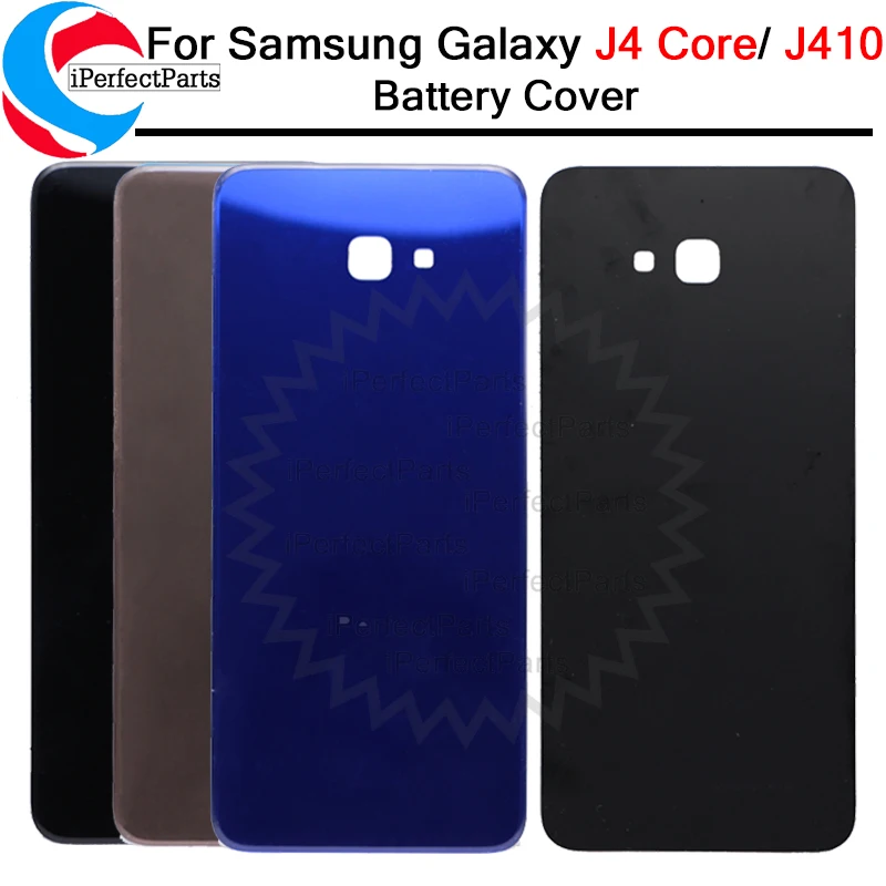 Задняя крышка корпуса для samsung Galaxy J4 Core чехол корпус батареи Замена двери для samsung J410D J410F J410G крышка батареи